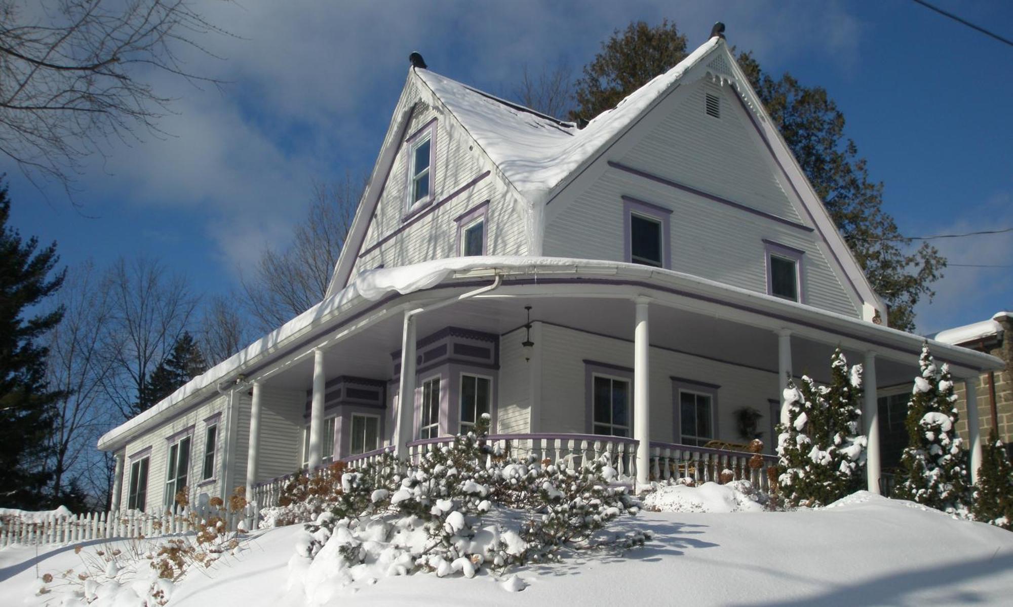 O Bois Dormant B&B Magog Bagian luar foto
