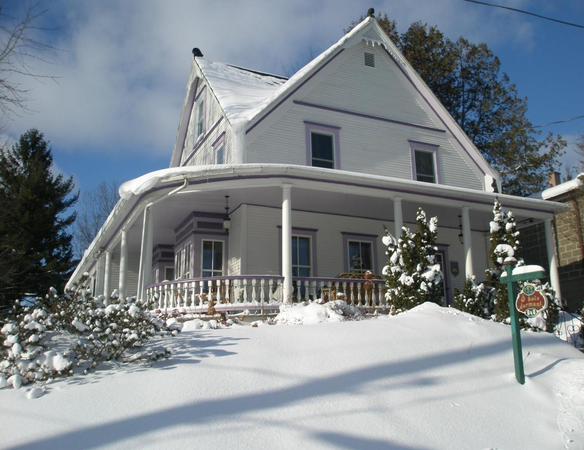 O Bois Dormant B&B Magog Bagian luar foto