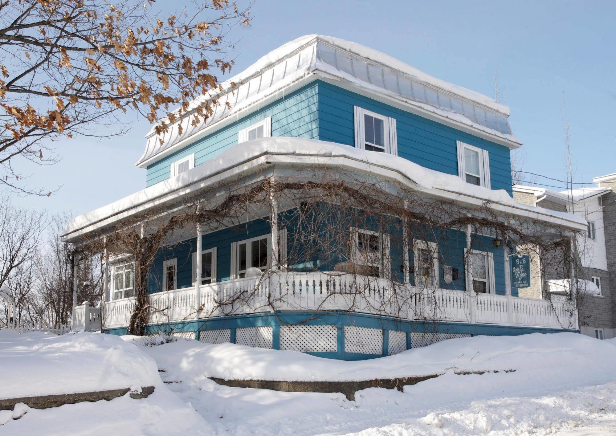 O Bois Dormant B&B Magog Bagian luar foto