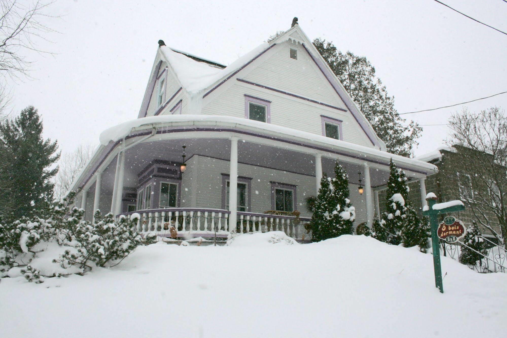O Bois Dormant B&B Magog Bagian luar foto
